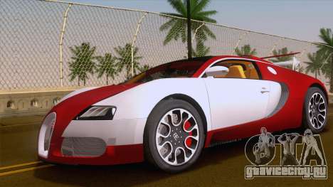 Bugatti Veyron Grand Sport Sang Bleu 2008 для GTA San Andreas