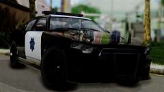 GTA 5 Buffalo S Taxi для GTA San Andreas