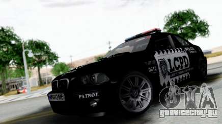 BMW M3 E46 Police для GTA San Andreas