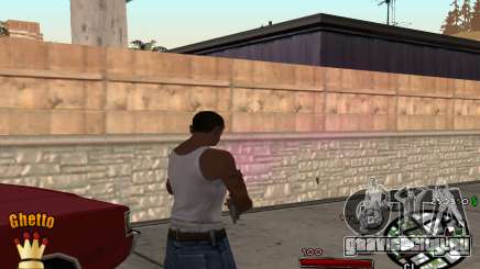 C-HUD Ghetto King для GTA San Andreas