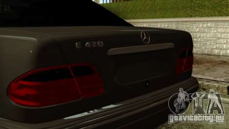 Mercedes-Benz E420 для GTA San Andreas