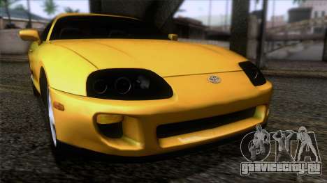 Toyota Supra US-Spec (JZA80) 1993 IVF АПП для GTA San Andreas