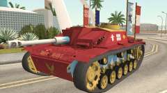 StuG III Ausf. G Girls and Panzer Color Camo для GTA San Andreas