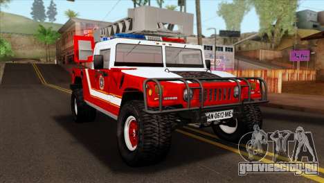 Hummer H1 Fire для GTA San Andreas