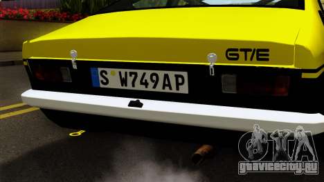 Opel Kadett E GTE 1900 Italian Rally для GTA San Andreas