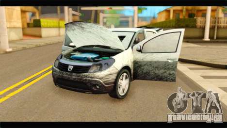 Dacia Sandero Dirty Version для GTA San Andreas