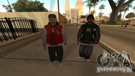 Ballas Skin Pack для GTA San Andreas
