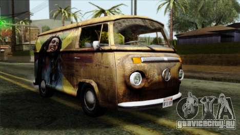 Volkswagen T2 Bob Marley для GTA San Andreas