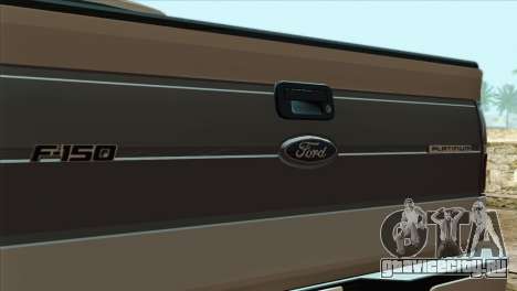 Ford F-150 Platinum 2013 4X4 Offroad для GTA San Andreas