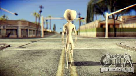 Gray Alien Skin Skin для GTA San Andreas