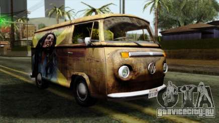 Volkswagen T2 Bob Marley для GTA San Andreas