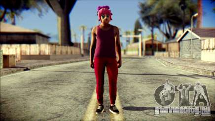 Skin Kawaiis GTA V Online v1 для GTA San Andreas