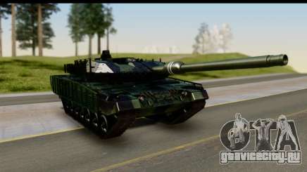 Leopard 2A6 Woodland для GTA San Andreas