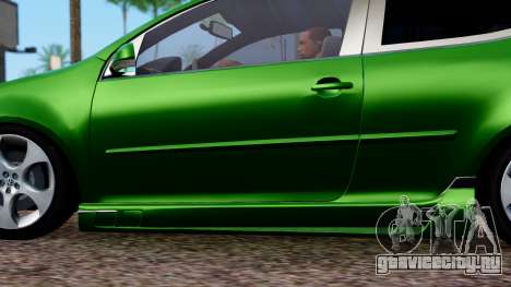 Volkswagen Golf Mk5 GTi Tunable PJ для GTA San Andreas