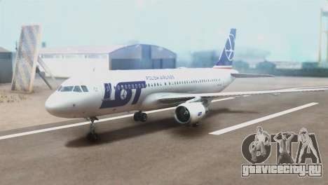 LOT Polish Airlines Airbus A320-200 (New Livery) для GTA San Andreas