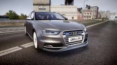 Audi S4 Avant Unmarked Police [ELS] для GTA 4