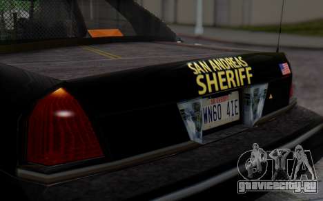 Ford Crown Victoria Sheriff для GTA San Andreas