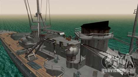 Scharnhorst Battleship для GTA San Andreas