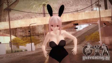 Sonico Bunnygirl для GTA San Andreas