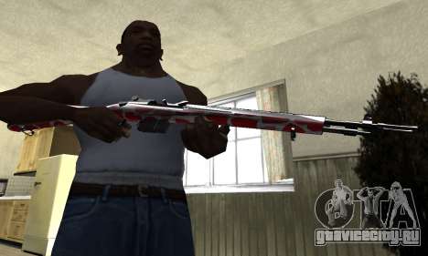 Snake Rifle для GTA San Andreas