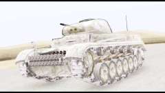 Panzerkampwagen II Snow для GTA San Andreas