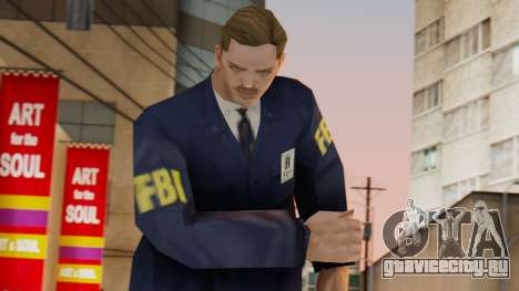 FBI Skin для GTA San Andreas