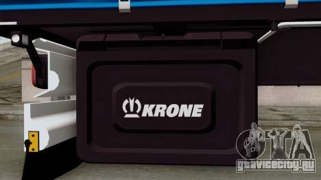Trailer Krone Profiliner v1 для GTA San Andreas