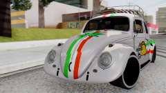 Volkswagen Beetle Vocho Nyan Cat V Mexicano для GTA San Andreas