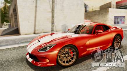 Dodge Viper SRT GTS 2013 IVF (MQ PJ) HQ Dirt для GTA San Andreas