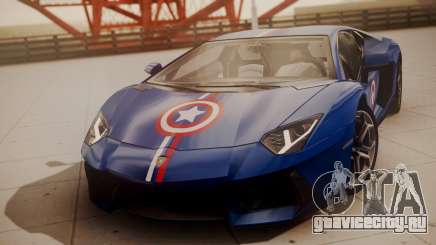 Lamborghini Aventador LP 700-4 Captain America для GTA San Andreas