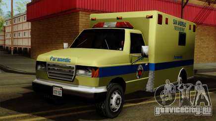 SAFD SAX Rescue Ambulance для GTA San Andreas