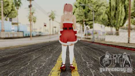 Dead Or Alive 5 LR - Honoka Christmas для GTA San Andreas