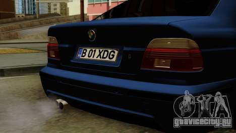 BMW M5 E39 Bucharest для GTA San Andreas