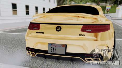 Brabus 850 Gold для GTA San Andreas