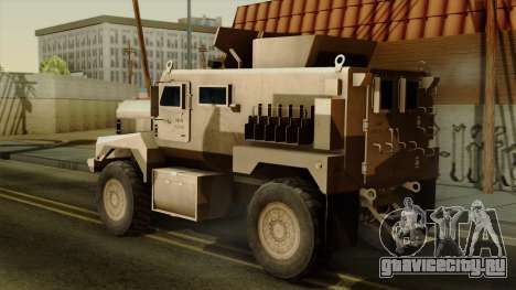 MRAP Cougar 4x4 для GTA San Andreas