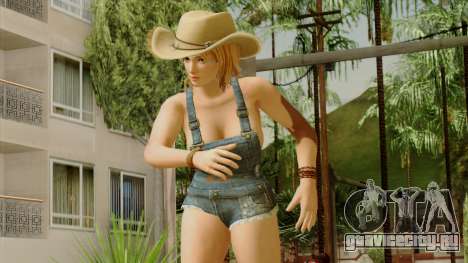 Dead Or Alive 5 Tina Overalls для GTA San Andreas