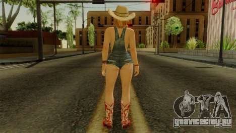 Dead Or Alive 5 Tina Overalls для GTA San Andreas