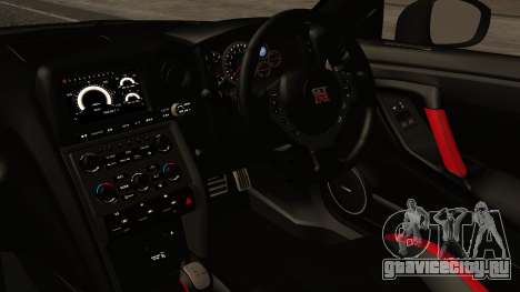 Nissan GT-R R35 2012 v2 для GTA San Andreas