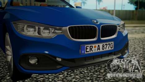 BMW M4 F32 Convertible 2014 для GTA San Andreas