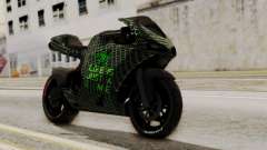 Bati Motorcycle Razer Gaming Edition для GTA San Andreas