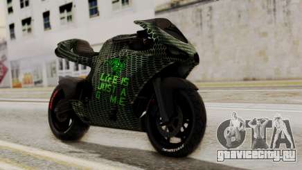 Bati Motorcycle Razer Gaming Edition для GTA San Andreas