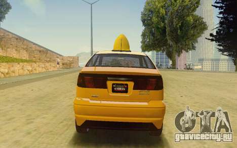 Karin Dilettante Taxi для GTA San Andreas