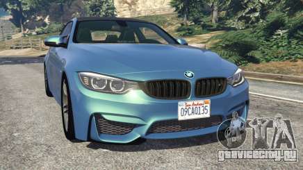 BMW M4 2015 для GTA 5