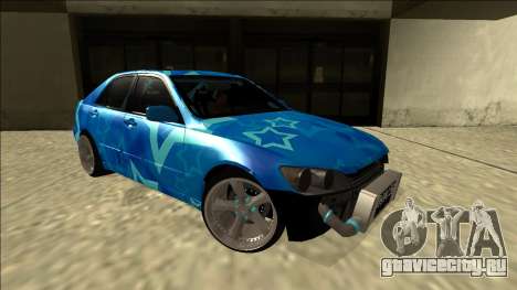 Lexus IS300 Drift Blue Star для GTA San Andreas