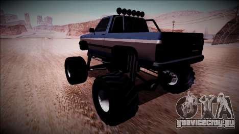 Rancher Monster Truck для GTA San Andreas