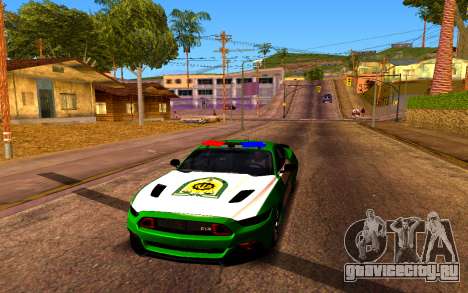 Ford Mustang Iranian Police для GTA San Andreas