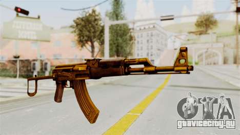 AK-47S Gold для GTA San Andreas