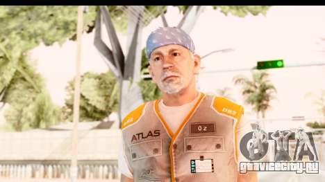 COD AW - John Malkovich Janitor для GTA San Andreas