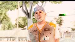 COD AW - John Malkovich Janitor для GTA San Andreas