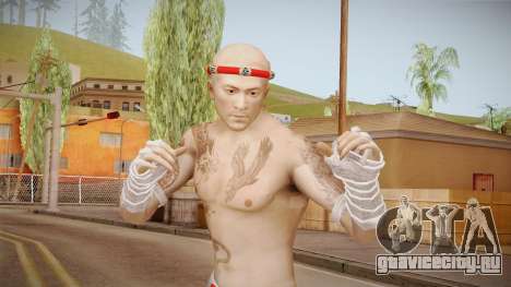 Sleeping Dogs - Wei Shen Muay Thai DLC Bald для GTA San Andreas
